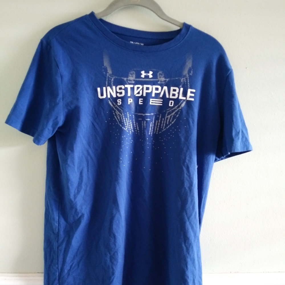 Underarmour sports T shirt Youth Xl or Mens Small